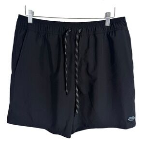 Violent Gentlemen Utility Shorts Mens L Black 6 Inch Inseam Stretch Athletic